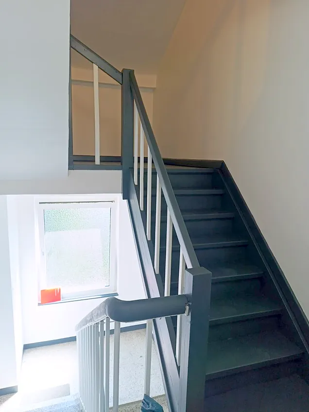 Treppenhaus nach der Sanierung